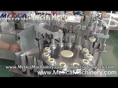 Remplissage de tube de trémie de l'écran tactile 40L et machine 1000bph de cachetage