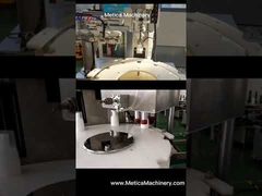 Machines de capsulage de bouteilles programmables de PLC 1000 - 1500BPH