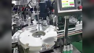 Machine de capsulage de remplissage de bouchons de pompe à lotion automatique