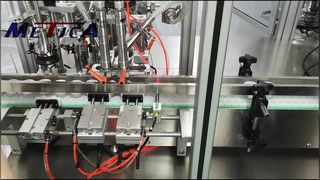 Machine de capsulage de remplissage de bouteilles de crème automatique