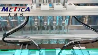 Machine de capsulage de remplissage de liquide de bouteille en verre