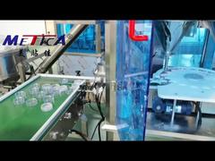 Ligne de capsulage de remplissage de poudre libre automatique pour les cosmétiques