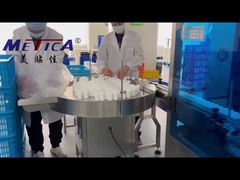 Machine d'étiquetage de capsulage de remplissage de crème de lotion à grande vitesse