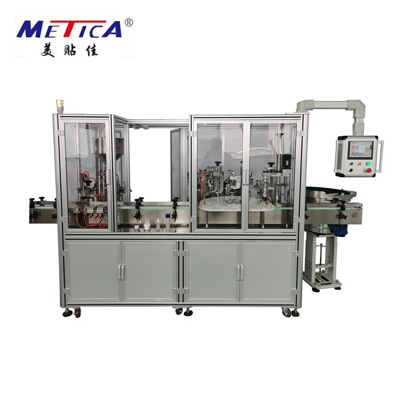 Produits de crème et de lotion remplissant et couvrant machines d'emballage cosmétiques de machine