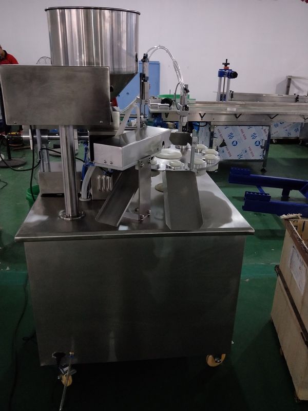 Machine de remplissage et d'étanchéité de tubes mous semi-automatique pour les industries chimique et alimentaire