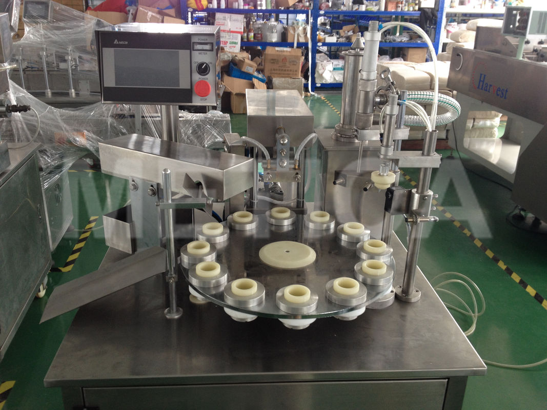 Machine de remplissage et d'étanchéité de tubes mous semi-automatique pour les industries chimique et alimentaire