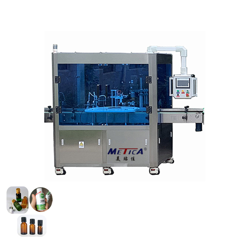 Machine de remplissage/couverture réglable en tension de 10 ml à 100 ml pour des applications de précision