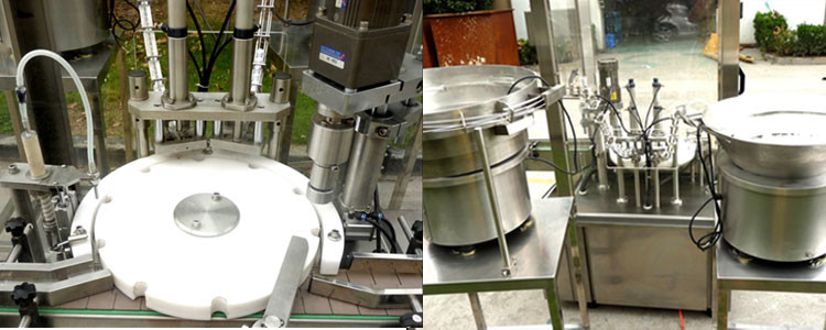 Machine de remplissage à capot monobloc de précision 10 ml-100 ml avec technologie de piston à servomoteur