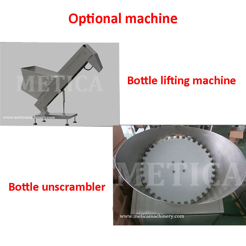 Machine de remplissage à capot monobloc de précision 10 ml-100 ml avec technologie de piston à servomoteur