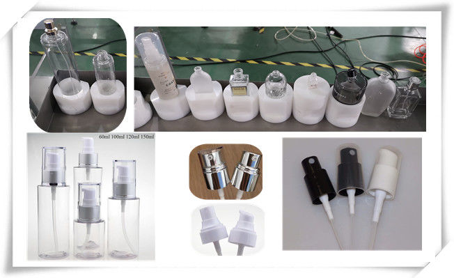 Appareil de remplissage à débordement sous vide de bouteille de parfum 1500-2500BPH Type à plusieurs buses