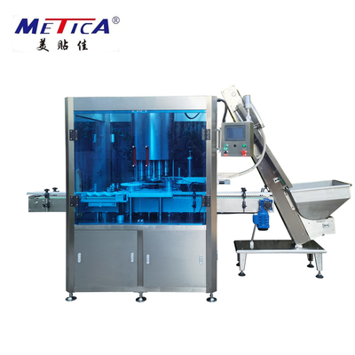 Machine de capsulage de la bouteille 100BPM rotatoire à grande vitesse automatique pour la bouteille en plastique