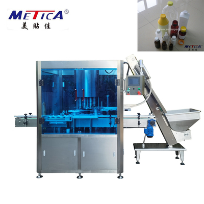 Type rotatoire de capsulage automatique en plastique grande vitesse de machine de bouteille d'huile 8000BPH
