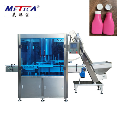 Type rotatoire à grande vitesse de capsulage de machine de bouteille électrique de 8 têtes pour Flip Caps