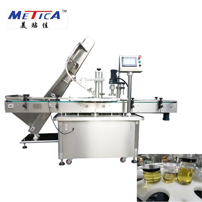 Type rotatoire cachetage automatique de bouteille en verre et machine de capsulage 2000bph