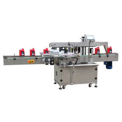 Machine d'étiquetage latéral adhésif personnalisable pour différentes tailles d'étiquette