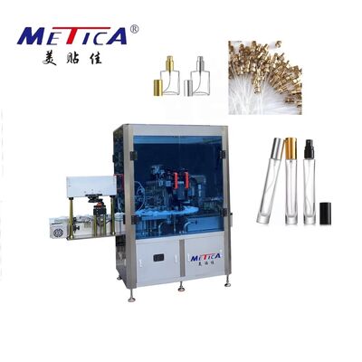 Machine de remplissage et de bouchage monobloc pour bouteilles en verre de parfum en acier inoxydable 1000-1800 BPH