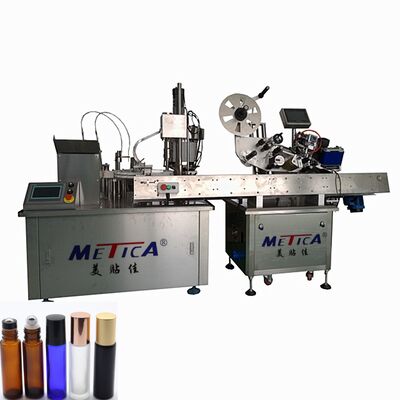 Machine automatique de capsulage et d'étiquetage de remplissage de déodorant de bouteille