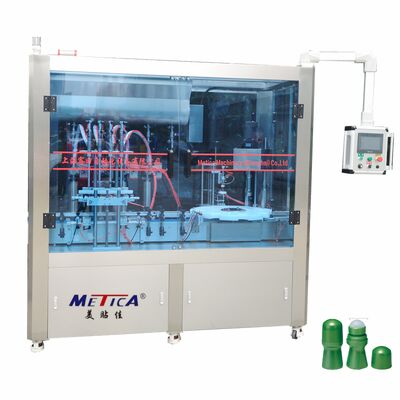 Rouleau de déodorant à grande vitesse sur machine de remplissage de bouteilles avec volume réglable pour équipement de remplissage de bouteilles liquides