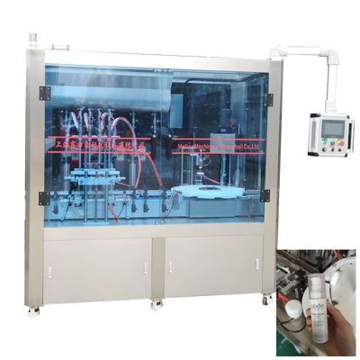 Skin Care Lotion Toner Filling & Capping Integrated Machine