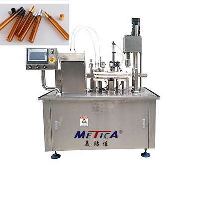Machine automatique de visage de bouchon de seringue efficace et de haute précision pour applications médicales