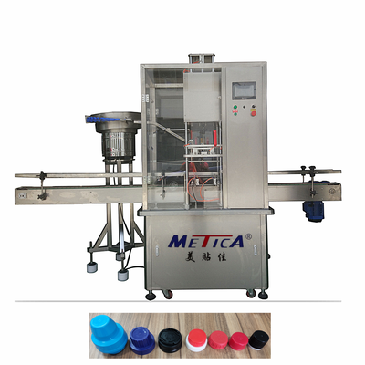 Machine automatique de placement des bouteilles de 1L pour le scellage précis des bouteilles