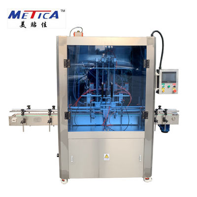 Machine de remplissage automatique de liquide et de pâte avec le remplisseur liquide de système de moteur servo