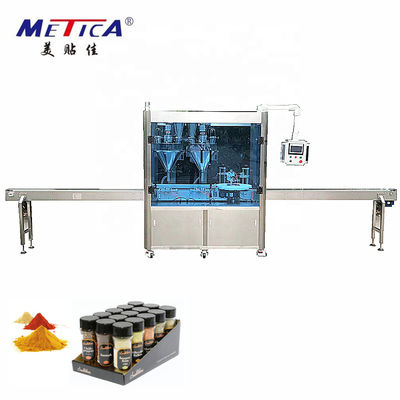 Poivrez la vitesse de la machine 15BPM-60BPM de Chili Powder Filling And Capping