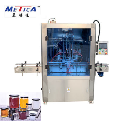 La pâte Honey Bottle Filling Machine 1000bph-1500bph d'huile de table a adapté aux besoins du client