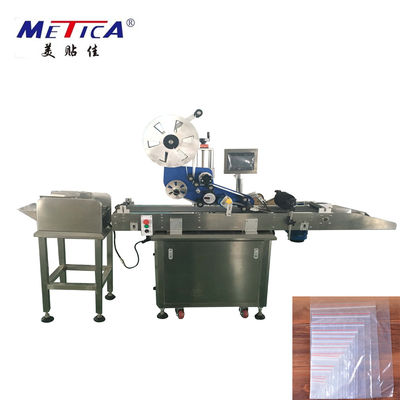 machine à étiquettes d'autocollant automatique de machine à emballer de serrure de fermeture éclair de 50hz 2kw