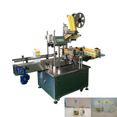 Machine à étiquettes de la bouteille 1000BPH-3000BPH automatique pour l'autocollant supérieur et latéral