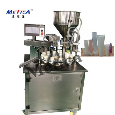 Remplissage mou ultrasonique de tube et machine de scellage avec le volume de la trémie 30L-40L