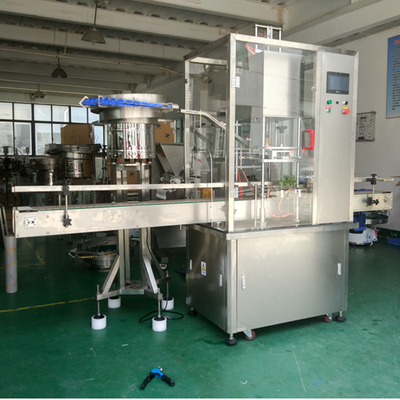 machine de capsulage de capsulage de vis linéaire de la machine 1000bph de bouteille d'huile de table de 80mm