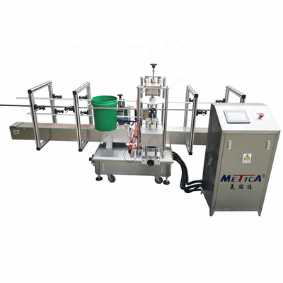 600BPH peignent Pail Round Container Labeling Machine 20mm